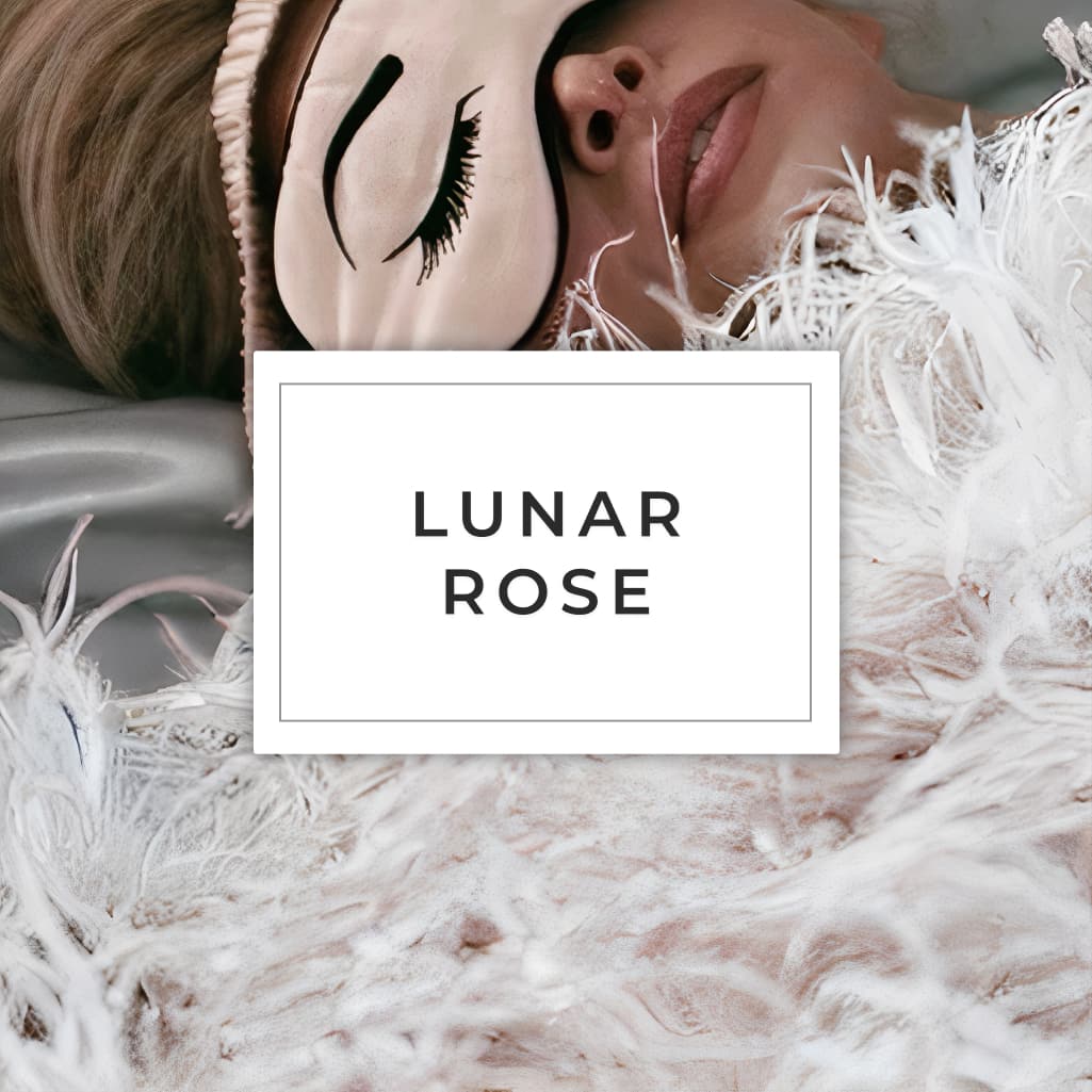 Lunar Rose Image Sleeping Woman 